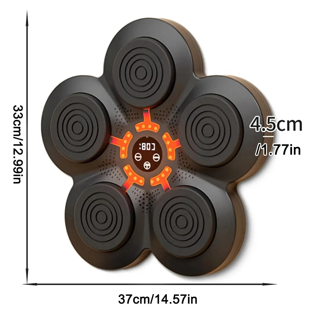 Boxing Training Machine with Music and LED Display