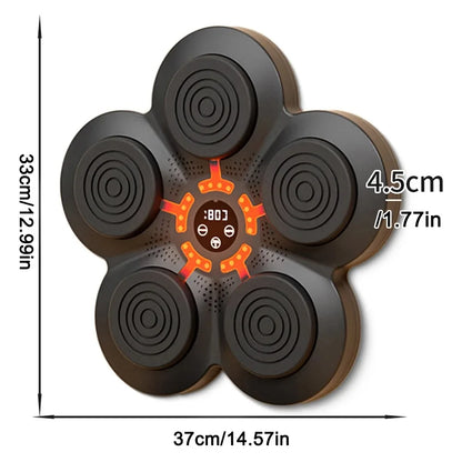 Boxing Training Machine with Music and LED Display