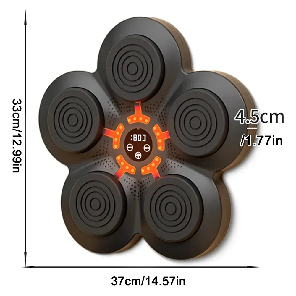 Boxing Training Machine with Music and LED Display